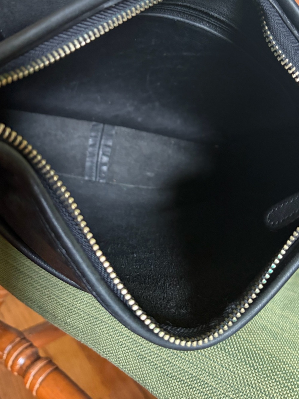 Vintage Coach 9144 Black Studio Legacy Flap Messenger Leather Bag - Picture 9 of 11